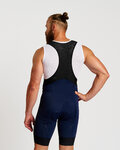 HOLOKOLO Cycling bib shorts - ELITE - blue/black