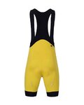 HOLOKOLO Cycling bib shorts - ELITE - yellow/black
