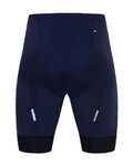 HOLOKOLO Cycling shorts without bib - ELITE - blue/black