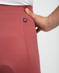 HOLOKOLO Cycling shorts without bib - ELITE - red/black