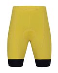 HOLOKOLO Cycling shorts without bib - ELITE - black/yellow