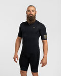 HOLOKOLO Cycling short sleeve jersey - VICTORIOUS GOLD - black
