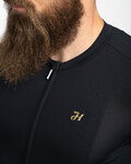 HOLOKOLO Cycling short sleeve jersey - VICTORIOUS GOLD - black