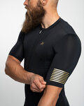 HOLOKOLO Cycling short sleeve jersey - VICTORIOUS GOLD - black