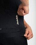 HOLOKOLO Cycling short sleeve jersey - VICTORIOUS GOLD - black