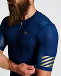 HOLOKOLO Cycling short sleeve jersey - VICTORIOUS GOLD - blue