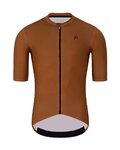 HOLOKOLO Cycling short sleeve jersey and shorts - VICTORIOUS - brown/black