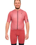 HOLOKOLO Cycling short sleeve jersey and shorts - HOLOKOLO VICTORIOUS - red