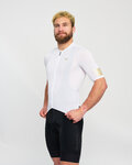 HOLOKOLO Cycling short sleeve jersey - VICTORIOUS GOLD - white