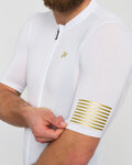 HOLOKOLO Cycling short sleeve jersey - VICTORIOUS GOLD - white