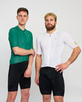 HOLOKOLO Cycling short sleeve jersey - VICTORIOUS GOLD - white