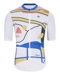 HOLOKOLO Cycling short sleeve jersey - HORIZON ELITE - white/multicolour