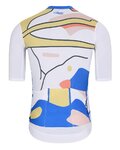 HOLOKOLO Cycling short sleeve jersey - HORIZON ELITE - white/multicolour