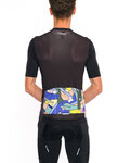 HOLOKOLO Cycling short sleeve jersey and shorts - ESCAPE ELITE - multicolour/black