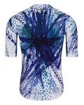 HOLOKOLO Cycling short sleeve jersey and shorts - TRACES ELITE - blue/black/white