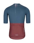 HOLOKOLO Cycling short sleeve jersey - VIBES - grey/red