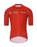 HOLOKOLO Cycling short sleeve jersey - VIBES - red
