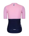 HOLOKOLO Cycling short sleeve jersey and shorts - VIBES LADY - pink/blue/black