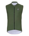 HOLOKOLO Cycling sleeveless jersey - AIRFLOW - green