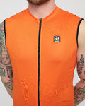 HOLOKOLO Cycling sleeveless jersey - AIRFLOW - orange
