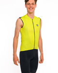 HOLOKOLO Cycling sleeveless jersey - AIRFLOW - yellow
