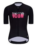 HOLOKOLO Cycling short sleeve jersey and shorts - ICON ELITE LADY - black