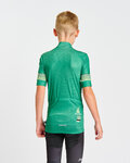 HOLOKOLO Cycling short sleeve jersey - FLOW JUNIOR - green/multicolour