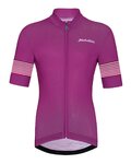 HOLOKOLO Cycling short sleeve jersey - FLOW JUNIOR - pink/multicolour
