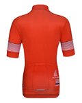 HOLOKOLO Cycling short sleeve jersey - FLOW JUNIOR - multicolour/red