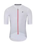 HOLOKOLO Cycling short sleeve jersey - INFINITY - white