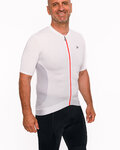 HOLOKOLO Cycling short sleeve jersey - INFINITY - white