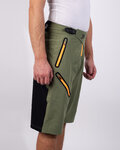 HOLOKOLO Cycling shorts without bib - TRAILBLAZE - green