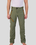 HOLOKOLO Cycling long trousers withot bib - TRAILBLAZE LONG - black/green