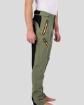 HOLOKOLO Cycling long trousers withot bib - TRAILBLAZE LONG - black/green