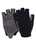 HOLOKOLO Cycling fingerless gloves - SUNSPEED - black
