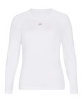 HOLOKOLO Cycling long sleeve t-shirt - SNUGGLE LADY - white