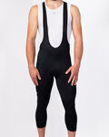 HOLOKOLO Cycling bib shorts - ELITE 3/4 - black