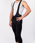 HOLOKOLO Cycling bib shorts - ELITE 3/4 - black