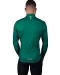 HOLOKOLO Cycling winter long sleeve jersey - VIBES WINTER - green