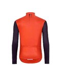 HOLOKOLO Cycling winter long sleeve jersey - VIBES WINTER - black/red