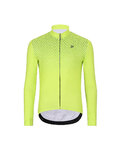 HOLOKOLO Cycling long sleeve jersey and bibtights - STARLIGHT WINTER - black/yellow