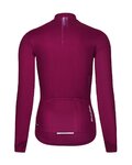 HOLOKOLO Cycling winter long sleeve jersey - VIBES LADY WINTER - pink