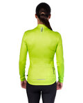 HOLOKOLO Cycling winter long sleeve jersey - VIBES LADY WINTER - yellow
