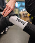 HOLOKOLO Cyclingclassic socks - LINEAL - white/black