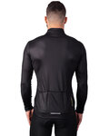 HOLOKOLO Cycling winter long sleeve jersey - PHANTOM WINTER - black