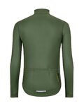 HOLOKOLO Cycling winter long sleeve jersey - PHANTOM WINTER - green