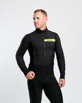 HOLOKOLO Cycling thermal jacket - FALCON WINTER - black