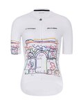 HOLOKOLO Cycling short sleeve jersey - MAAPPI II. ELITE L - multicolour/white