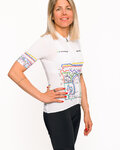 HOLOKOLO Cycling short sleeve jersey - MAAPPI II. ELITE L - multicolour/white