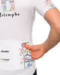 HOLOKOLO Cycling short sleeve jersey - MAAPPI II. ELITE L - multicolour/white